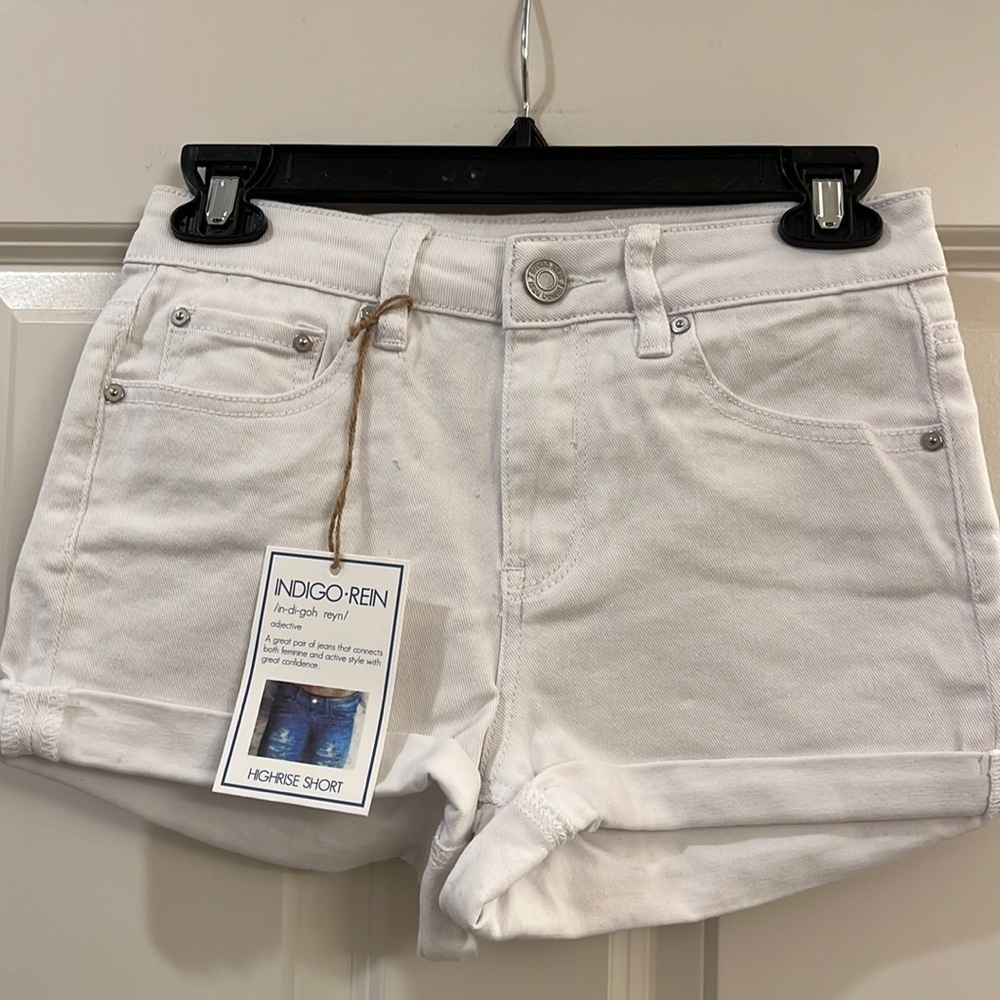 Indigo Rein junior ladies jean shorts